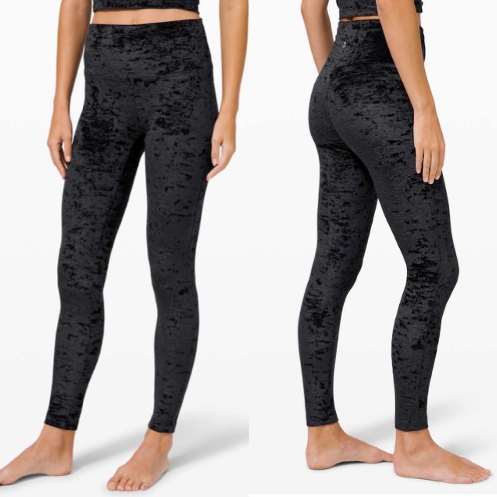 Lululemon Wunder Lounge High-Rise Tight 28" Velvet